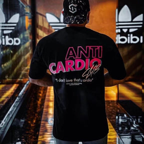 Camiseta Masculina Anti Cardio Preta