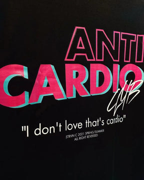 Camiseta Masculina Anti Cardio Preta