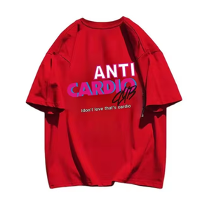 Camiseta Masculina Anti Cardio Preta